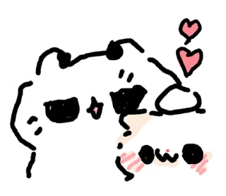 🥛 emoji ᨳ ꒰๑ ´ ๑꒱  ࣪ @softsticks‌ . . Telegram sticker 3 of 40