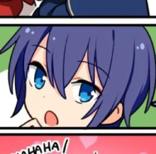 🤨 emoji Vocaloid Telegram sticker 20 of 120