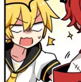 😡 emoji Vocaloid Telegram sticker 18 of 120