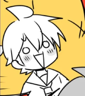 😨 emoji Vocaloid Telegram sticker 10 of 120