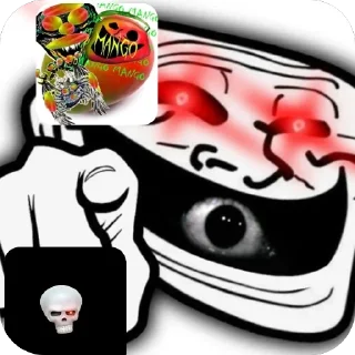 🫥 emoji Манго Суко Telegram sticker 8 of 10