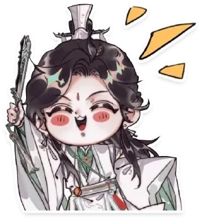 Sticker from Tiān Guān Cì Fú (1) by Kou