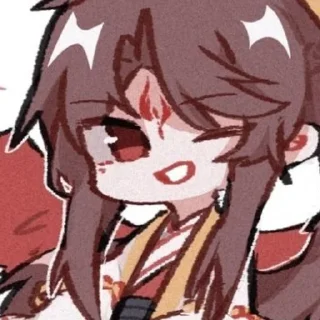 😉 emoji Lie Huo Jiao Chou by @stickerhut Telegram sticker 16 of 63