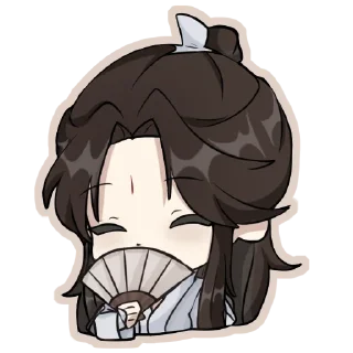 Sticker from genshin x liu yao/lie huo