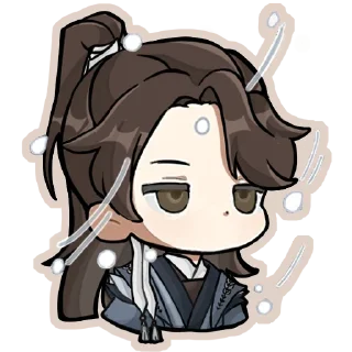 Sticker from genshin x liu yao/lie huo