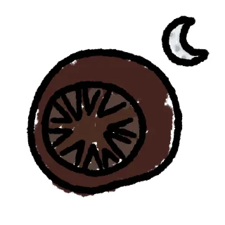 🌚 emoji Наклейки клуба «Солнце»☀️ by @Gh0st1f7 Telegram sticker 16 of 21