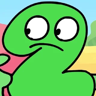 2️⃣ emoji змейка какая-то.. Telegram sticker 5 of 120