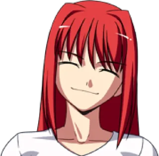 ☺️ emoji Aoko Aozaki by @Dzha_Bog Telegram sticker 13 of 47