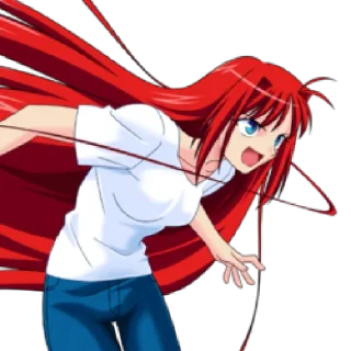 😄 emoji Aoko Aozaki by @Dzha_Bog Telegram sticker 1 of 47