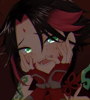 ❣ emoji 𝔟𝔢𝔱𝔞 𝔵𝔦𝔞𝔬 ʚ🍓ɞ Telegram sticker 5 of 43