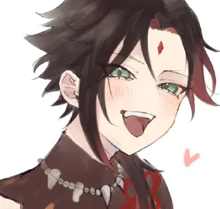 ❣ emoji 𝔟𝔢𝔱𝔞 𝔵𝔦𝔞𝔬 ʚ🍓ɞ Telegram sticker 13 of 43
