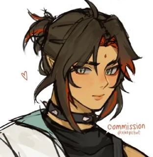 ❣ emoji 𝔟𝔢𝔱𝔞 𝔵𝔦𝔞𝔬 ʚ🍓ɞ Telegram sticker 24 of 43