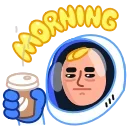 😪 emoji Astro Nate Telegram sticker 18 of 26
