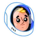😓 emoji Astro Nate Telegram sticker 6 of 26