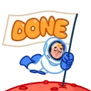 ✅ emoji Astro Nate Telegram sticker 22 of 26