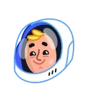 Sticker from Astro Nate