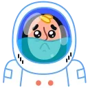 😭 emoji Astro Nate Telegram sticker 14 of 26