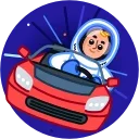 🚘 emoji Astro Nate Telegram sticker 10 of 26