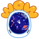 😲 emoji Astro Nate Telegram sticker 8 of 26