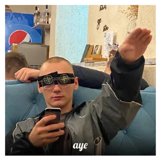 🤓 emoji 9 кв aka opg nayobery Telegram sticker 21 of 45