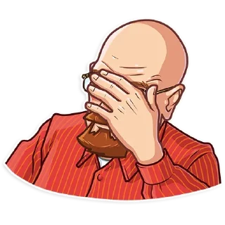 🤦‍♀️ emoji Пуститися Берега|@Stickery_UA|@Vergisticks Telegram sticker 20 of 40