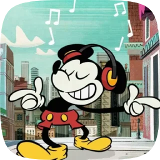 Sticker from !Mickey Mouse!