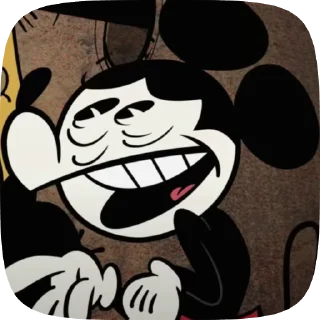 😅 emoji !Mickey Mouse! Telegram sticker 6 of 36