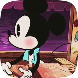 😊 emoji !Mickey Mouse! Telegram sticker 23 of 36