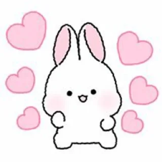 🐇 emoji ꪔ̤̮  by @plusikradom♡ Telegram sticker 11 of 33