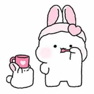 🐇 emoji ꪔ̤̮  by @plusikradom♡ Telegram sticker 13 of 33