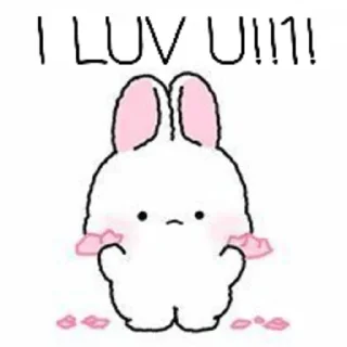 🐇 emoji ꪔ̤̮  by @plusikradom♡ Telegram sticker 15 of 33
