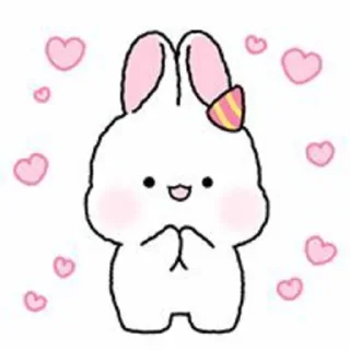 🐇 emoji ꪔ̤̮  by @plusikradom♡ Telegram sticker 6 of 33