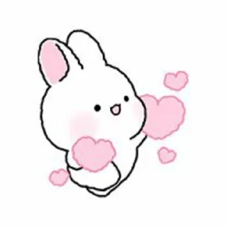 🐇 emoji ꪔ̤̮  by @plusikradom♡ Telegram sticker 5 of 33