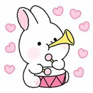 🐇 emoji ꪔ̤̮  by @plusikradom♡ Telegram sticker 24 of 33