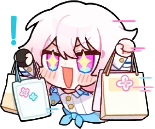 Sticker from 𝗛𝗼𝗻𝗸𝗮𝗶: 𝗦𝘁𝗮𝗿 𝗥𝗮𝗶𝗹 𝟭 @Belia_riba