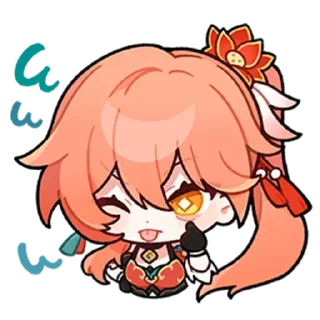Sticker from 𝗛𝗼𝗻𝗸𝗮𝗶: 𝗦𝘁𝗮𝗿 𝗥𝗮𝗶𝗹 𝟮 @Belia_riba