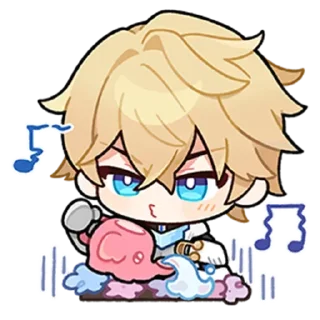 Sticker from 𝗛𝗼𝗻𝗸𝗮𝗶: 𝗦𝘁𝗮𝗿 𝗥𝗮𝗶𝗹 𝟮 @Belia_riba