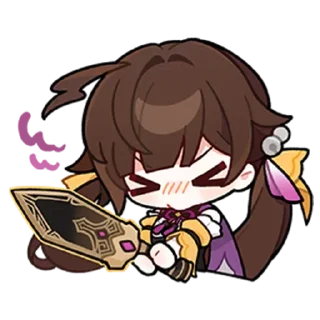 Sticker from 𝗛𝗼𝗻𝗸𝗮𝗶: 𝗦𝘁𝗮𝗿 𝗥𝗮𝗶𝗹 𝟮 @Belia_riba