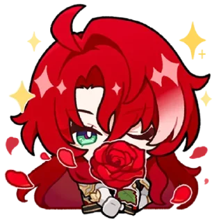 🌹 emoji 𝗛𝗼𝗻𝗸𝗮𝗶: 𝗦𝘁𝗮𝗿 𝗥𝗮𝗶𝗹 𝟮 @Belia_riba Telegram sticker 12 of 120