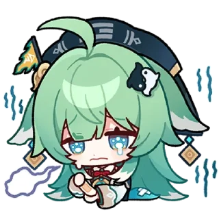 😢 emoji 𝗛𝗼𝗻𝗸𝗮𝗶: 𝗦𝘁𝗮𝗿 𝗥𝗮𝗶𝗹 𝟮 @Belia_riba Telegram sticker 11 of 120