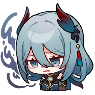 😮‍💨 emoji 𝗛𝗼𝗻𝗸𝗮𝗶: 𝗦𝘁𝗮𝗿 𝗥𝗮𝗶𝗹 𝟮 @Belia_riba Telegram sticker 16 of 120