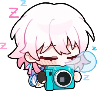 Sticker from 𝗛𝗼𝗻𝗸𝗮𝗶: 𝗦𝘁𝗮𝗿 𝗥𝗮𝗶𝗹 𝟭 @Belia_riba