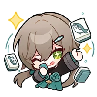 👍 emoji 𝗛𝗼𝗻𝗸𝗮𝗶: 𝗦𝘁𝗮𝗿 𝗥𝗮𝗶𝗹 𝟮 @Belia_riba Telegram sticker 6 of 120