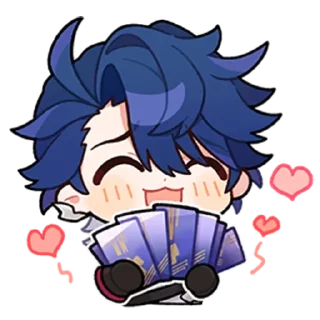 ❤️ emoji 𝗛𝗼𝗻𝗸𝗮𝗶: 𝗦𝘁𝗮𝗿 𝗥𝗮𝗶𝗹 𝟮 @Belia_riba Telegram sticker 7 of 120