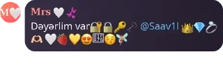 🔐 emoji 𝑨𝒎𝒐𝒓𝒆 𝑪𝒉𝒂𝒕 🤍 pack by @QuotLyBot Telegram sticker 20 of 65