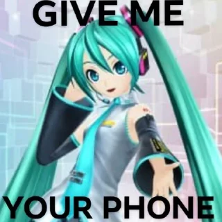 🙃 emoji MAD MIKU PACK Telegram sticker 14 of 20