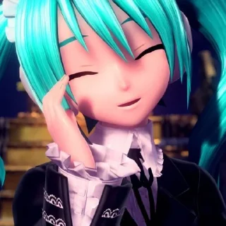 😊 emoji MAD MIKU PACK Telegram sticker 11 of 20