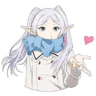 Sticker from Frieren (@dasein0)