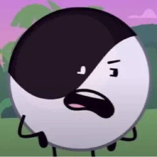 😠 emoji Yin Yang Inanimate Insanity Telegram sticker 17 of 34