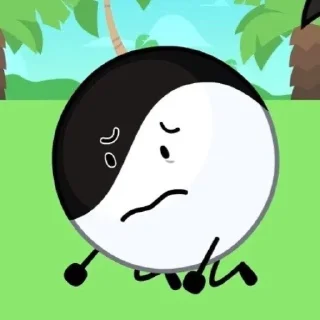 😣 emoji Yin Yang Inanimate Insanity Telegram sticker 13 of 34